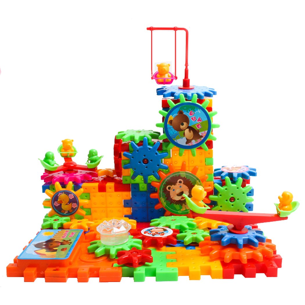 99 Pezzi Gioco Educativo Set Giocattoli Ingranaggi da Costruzione per Bambini Amazon Giochi e giocattoli