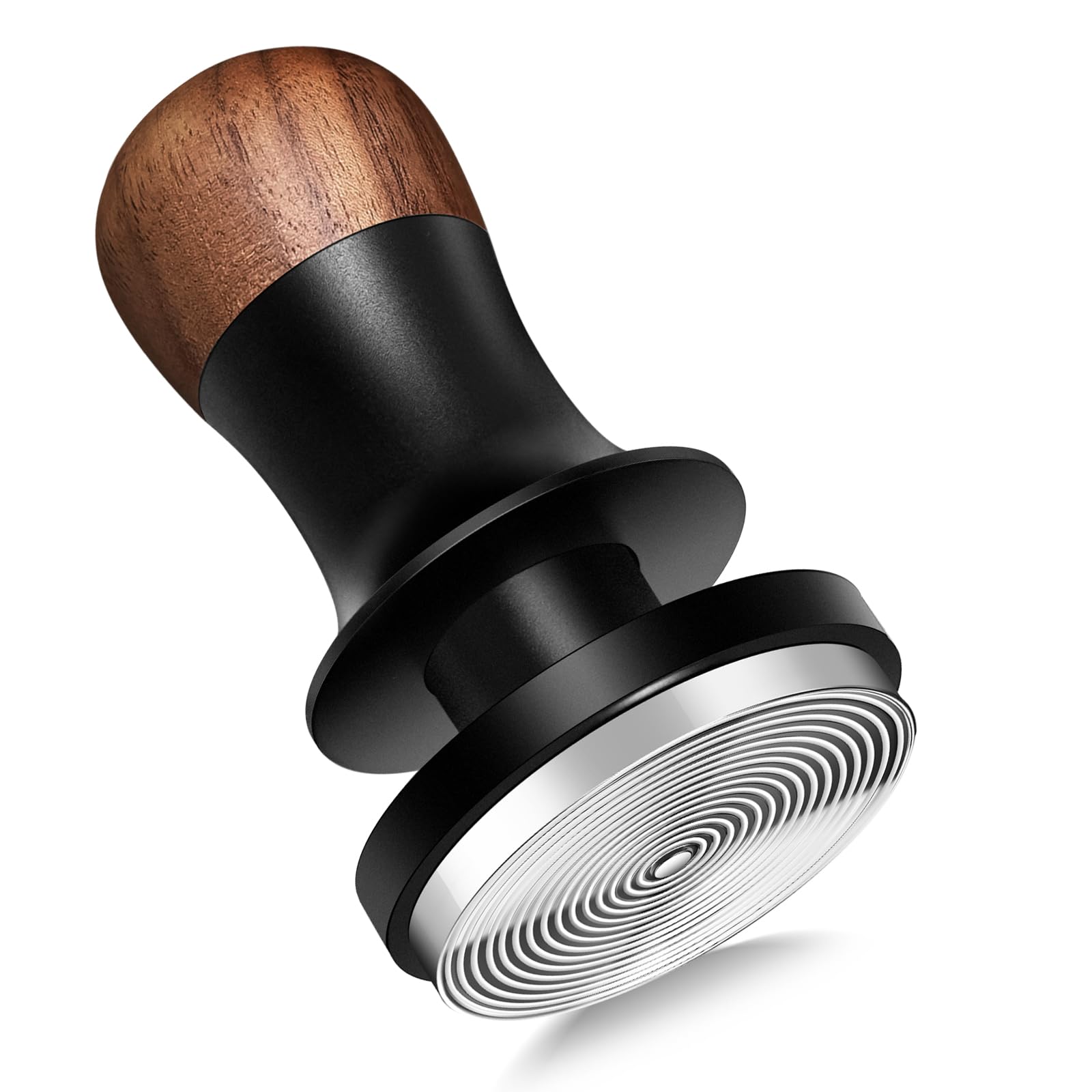 MHW-3BOMBER 51mm Espresso Coffee Tamper with Three Spring Loaded Calibrated Espresso Tamper 15lbs/30lbs Espresso Hand Tamper with Sound Feedback T6174T-OS