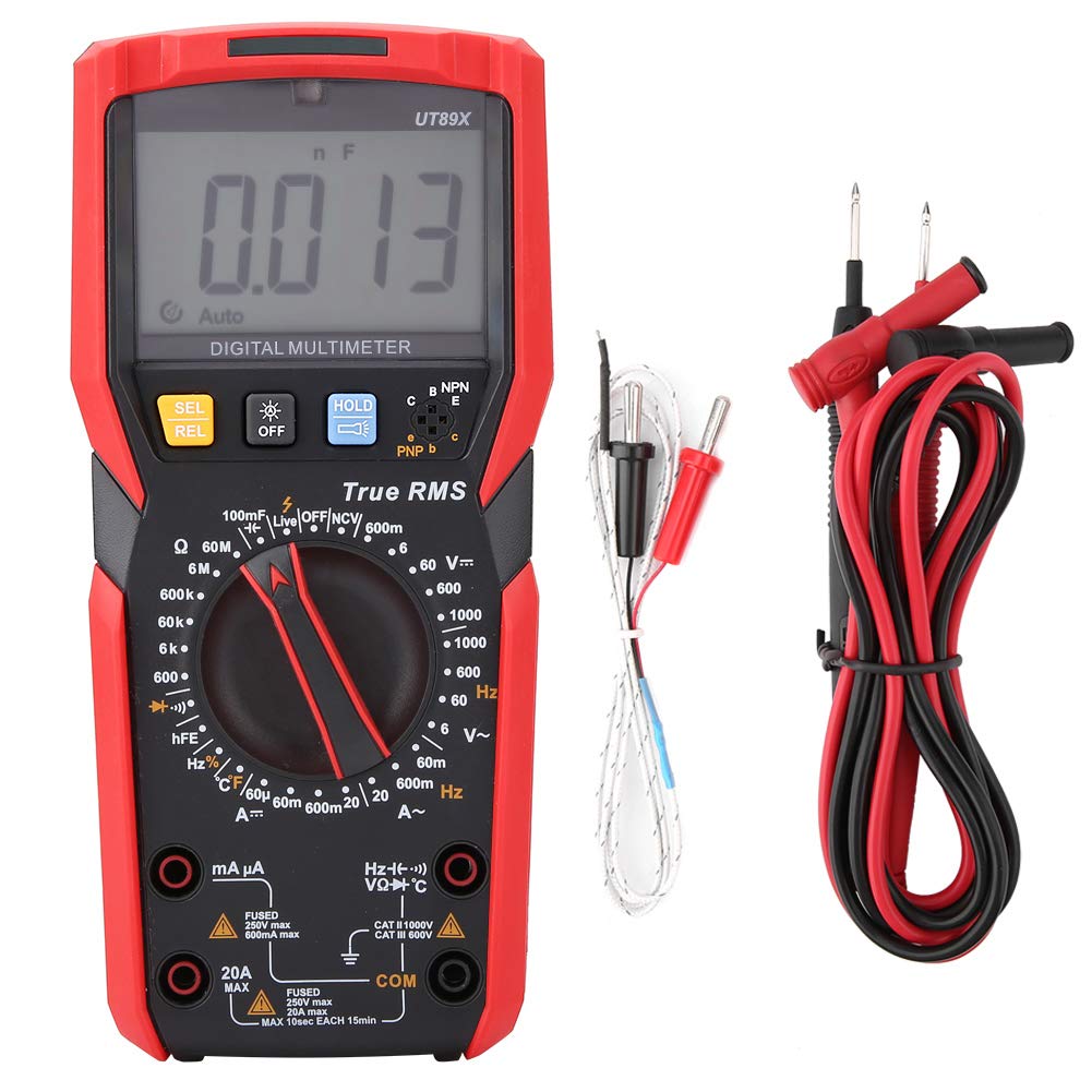 UNi T UT89X/UT89XD Digital Multimeter with NVC Measurement and Temperature Testing (UT89X)