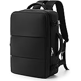 UPPACK Travel Backpack For Women Men Carry on Backpack Luggage Flight Approved Personal item Travel Bag Essentials Mochila de viaje Laptop College Backpack Black | Luggage, Flight Approved, Personal item, Travel Bag, Essentials, Mochila de viaje