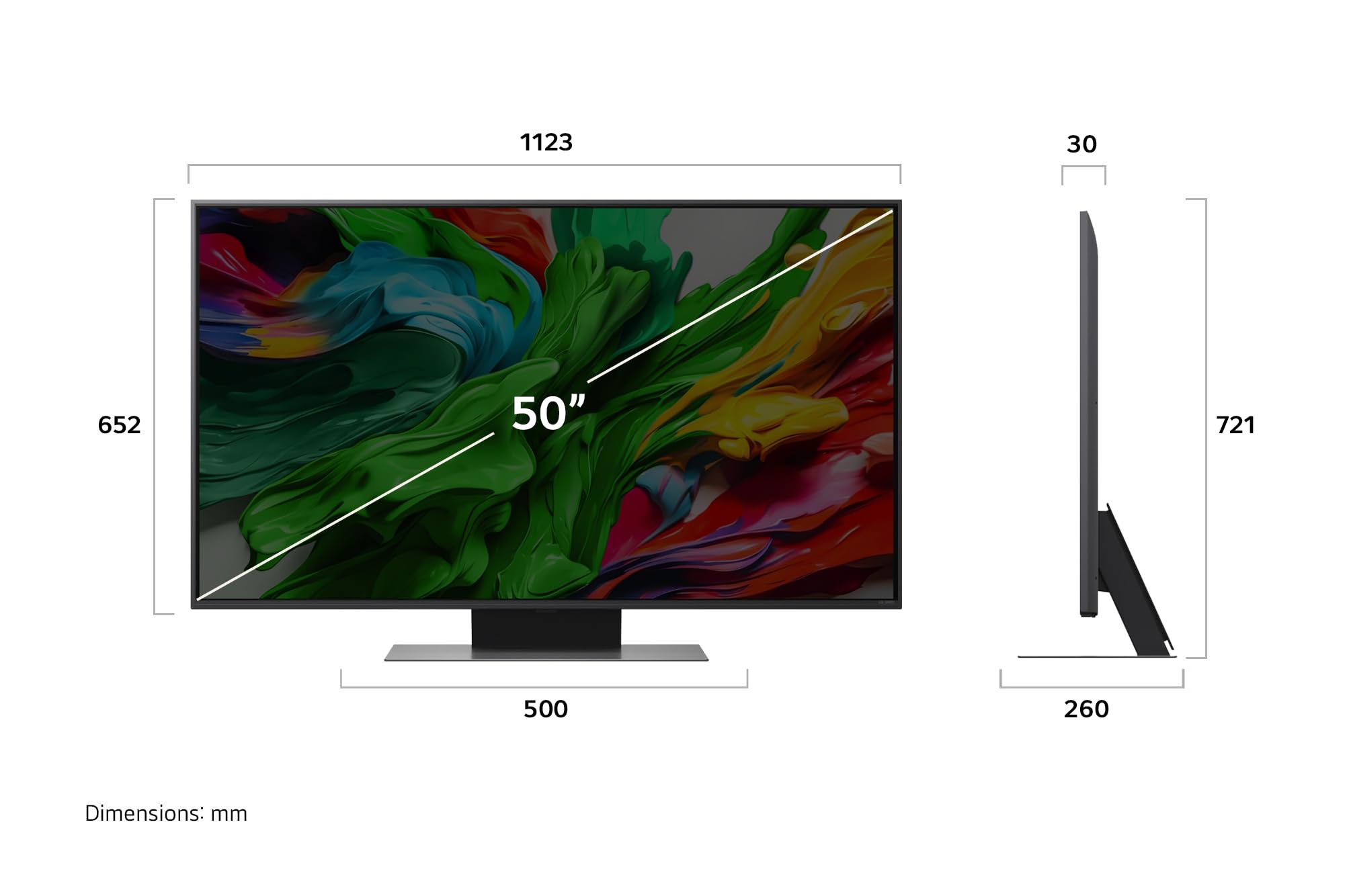 LG 50QNED86A6C TV 50 Zoll (127 cm) 4K QNED evo AI TV (α7 Gen8 4K AI Prozessor, webOS 25, 60Hz) [Modelljahr 2025] 5