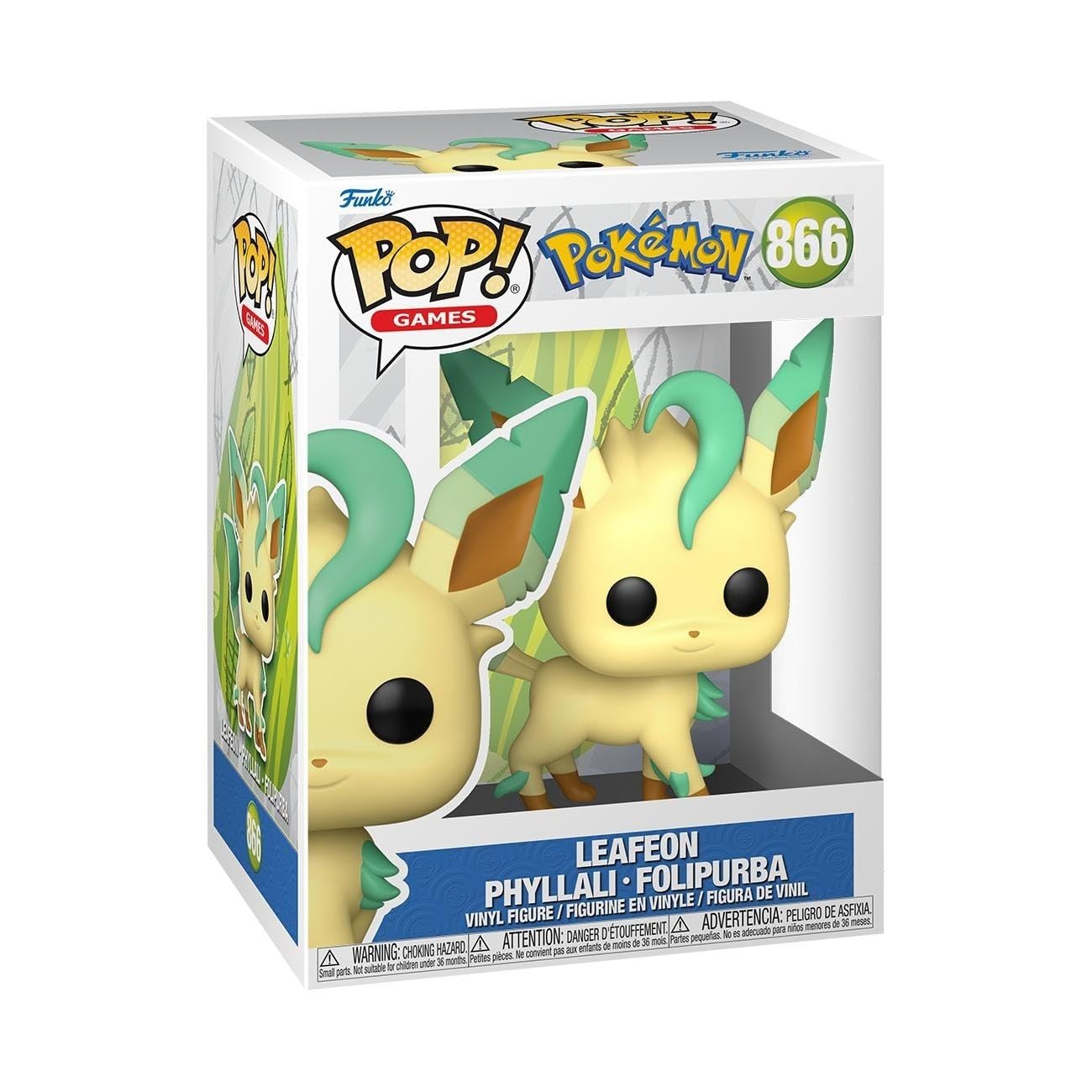 Funko POP! Games: Pokemon - Leafeon - Collectible