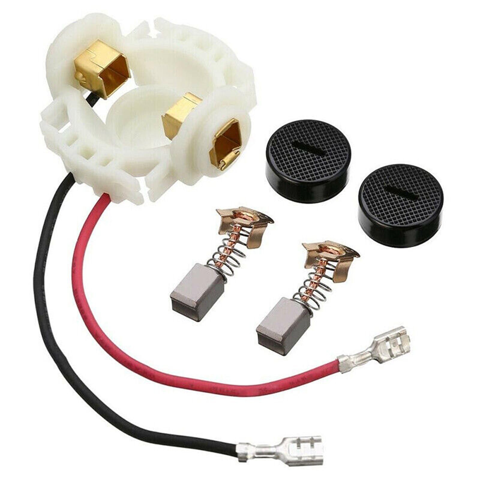 BODYA Angle Grinder Carbon Brush Holder Kit Caps with Brushes for Makita BGA450 BGA452 DGA452 643954-4 CB430 Carbon Brush Holder Tool Accessories