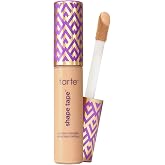 tarte shape tape concealer &ndash; Full-Coverage Creaseless Soft Matte Finish, Brightening Under-Eye &amp; Face Makeup, 16hr Longwear, Vegan &amp; Cruelty-Free