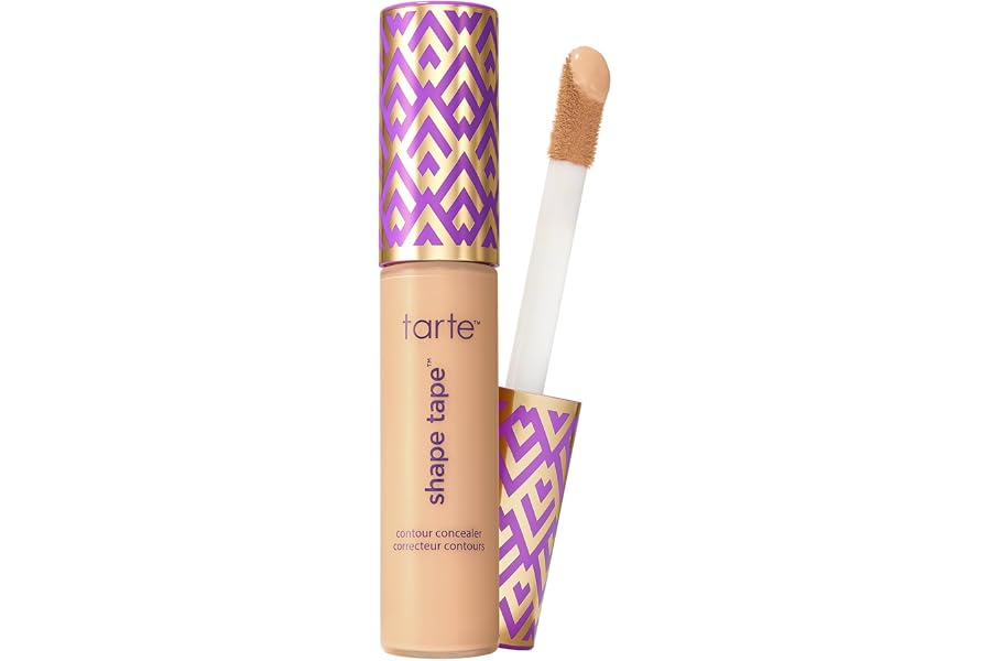 tarte shape tape concealer – Full-Coverage Creaseless Soft Matte Finish, Brightening Under-Eye & Face Makeup, 16hr Longwear, Vegan & Cruelty-Free