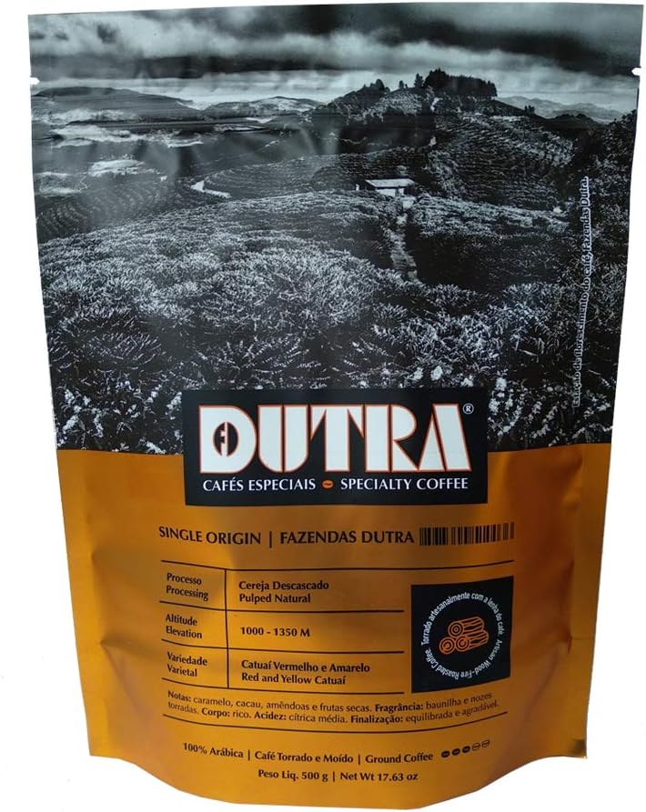 Café Dutra Especial Torrado e Moído Torra Média, Catuaí Vermelho e Amarelo 500g por Dutra Café Especial