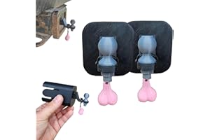 Tiny Nuts Ball Nuts Sack for Truck Novelty Hitch Cover,Funny Trailer Hook Cover (2pcs)