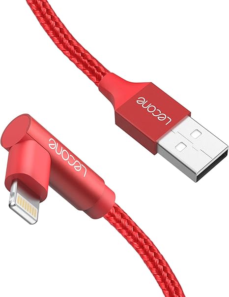 Lecone Cavo IPhone Lightning 90 Gradi 2M Con Certificato Apple MFi Cavo - Foto 6