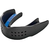 Shock Doctor Mouthguard Superfit &ndash; Easy-Fit Strap/Strapless mouthguard &ndash; Low Profile Fit Perfect for Basketball, Hockey, Lacrosse, All Sport