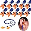 10-Pairs-Soft-Silicone-Corded-Ear-Plugs-Reusable-Sleep-Swim-Noise-Hearing-Protection-Earplugs-Music-Concerts-Construction-Shooting-Hunting-Motor-Sports