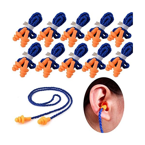 10-Pairs-Soft-Silicone-Corded-Ear-Plugs-Reusable-Sleep-Swim-Noise-Hearing-Protection-Earplugs-Music-Concerts-Construction-Shooting-Hunting-Motor-Sports