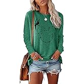 Magic Kingdom Castle Shirt Casual Vacation Holiday Long Sleeve Shirts for Women Fairy Cute Tops