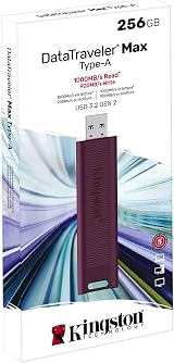Kingston DataTraveler Max 256GB USB 3.2 Gen 2 Flash Drive Type A 1000 MB/s view 3