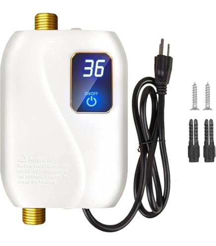 EEMAX 120V Undersink Electric Tankless Water Heater, 2400 Watts