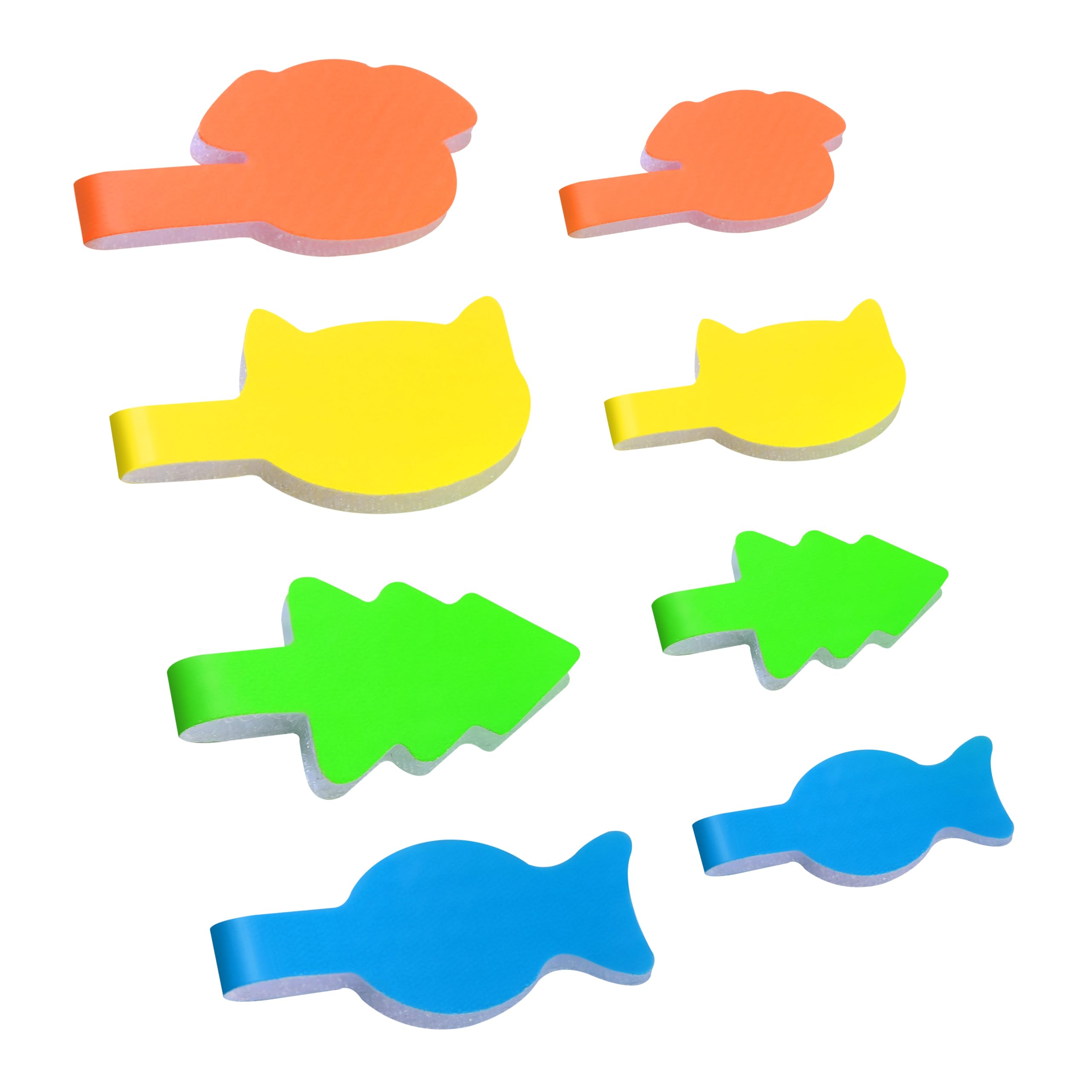 Cable Matters 160-Pack Animal-Shaped Reusable Hook-and-Loop Cable Labels - Writeable and Dual-Sized, Cord Labels for Electronics