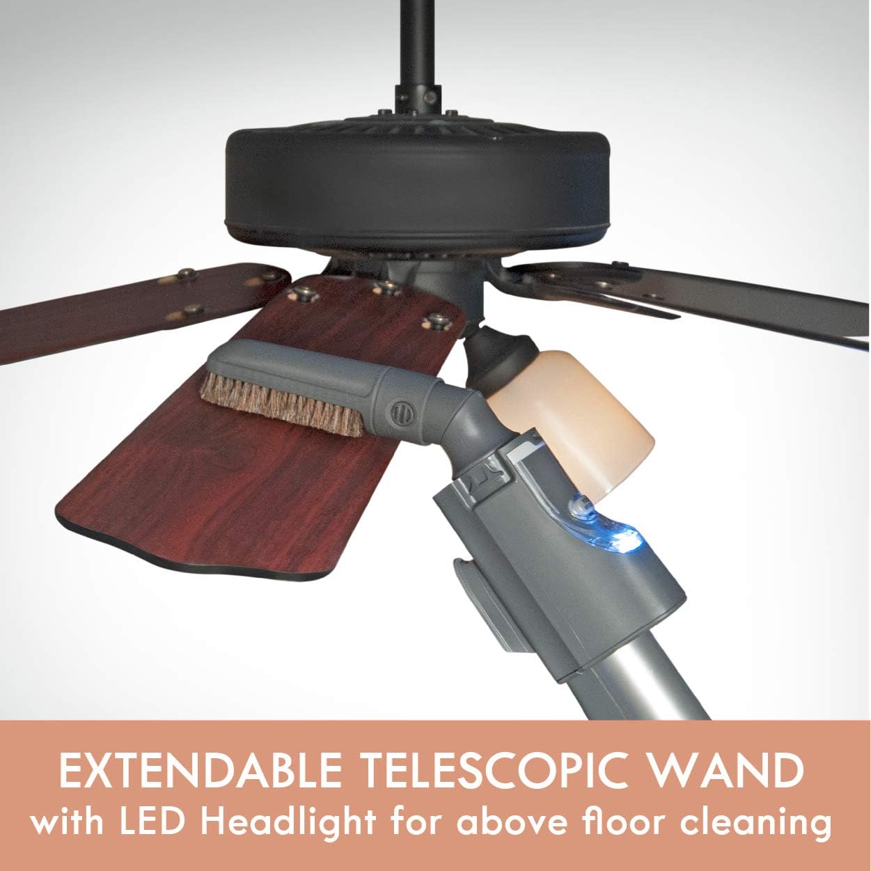 Kenmore BC7005 Pet Friendly Crossover Bagged HEPA Canister Vacuum Cleaner 2-Motor Power Suction with Pet PowerMate, Extended Telescoping Wand, Retractable Cord, and 4 Cleaning Tools -