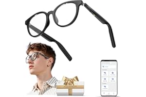 GetD AI Glasses for Men & Women, Smart Glasses Powered by ChatGPT with 145-Language Translation, Bluetooth 5.4 Glasses,Blue Light Filtering,11H Music Play for Driving, Travel, Business Daily Use