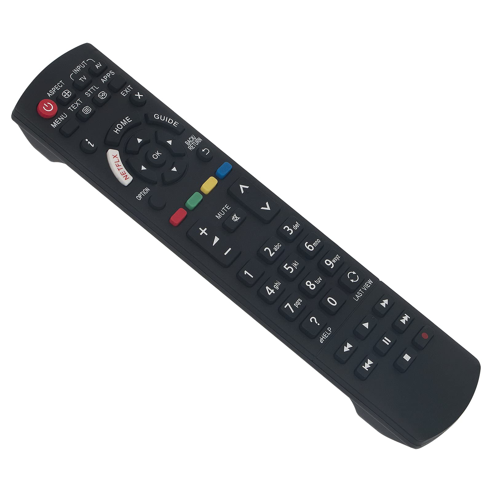 VINABTY N2QAYB001108 N2QAYB001109 Remote Replace for Panasonic LED TV TX-32ES403E TX-24ES500E TX-24ES513E TX-32ES400B TX-32ES500B TX-32ES500E TX-32ES510E TX-32ES513E TX-40ESR500 TX-49ES400B TX49ES500B