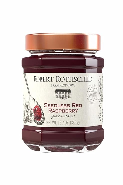 Amazon.com : Robert Rothschild Farm Seedless Red Raspberry Preserves ...