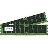 Crucial 32GB Kit (16GBx2) DDR4-2133 MT/S (PC4-2133) CL15 dual ranked x4based ECC Registered Server Memory CT2K16G4RFD4213