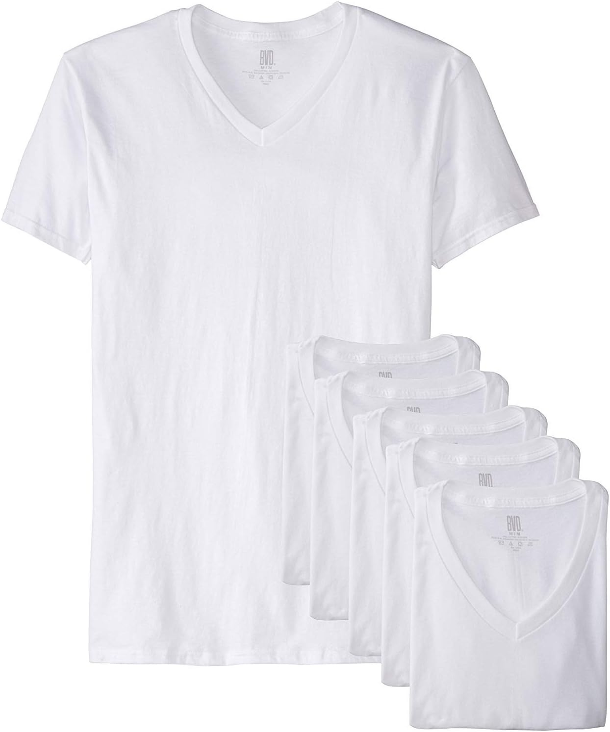 Men's Six-Pack V-Neck Shirts