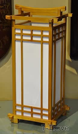 Amazon.com: Nara Shoji Table Lamp Golden Oak: Home Improvement