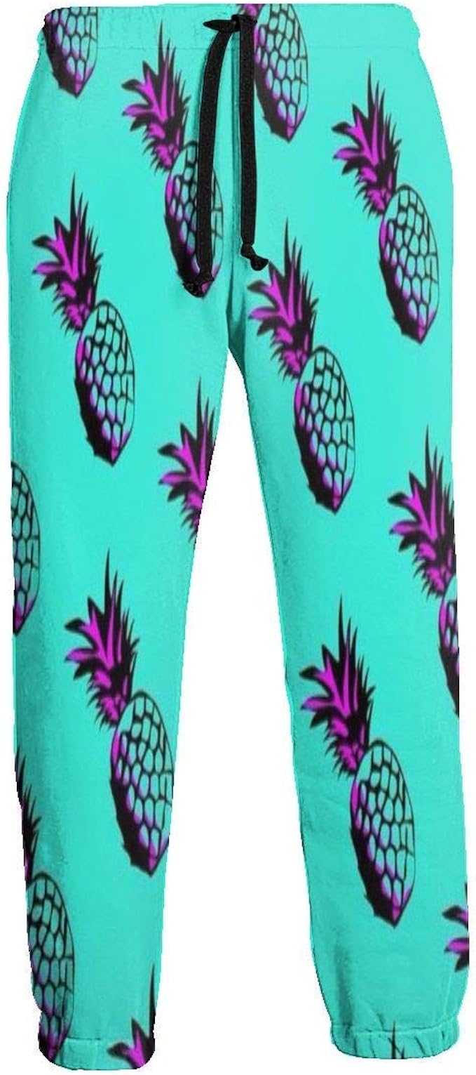 DAWN&ROSE Pinanapples Pantalon de sport souple pour homme ...