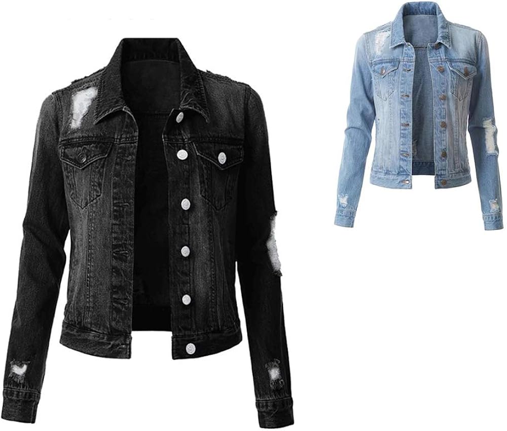 black denim jacket wholesale