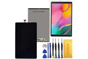 AOHCKAY LCD Display Touch Screen Digitizer Replacement Assembly for Samsung Galaxy Tab A 10.1 2019 SM-T510 T510 T515 T510F T515F Screen Parts with Tool Kits and Tempered Glass