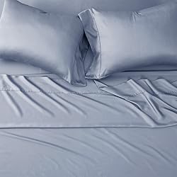 EVERGRACEHOME Tencel Sheet Set King Size 4