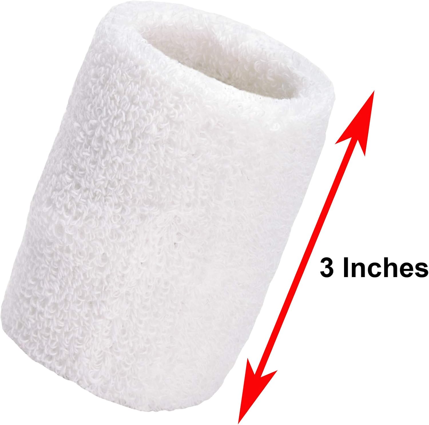 Unique Sports Multi Color Pack Sports Wristbands for Basketball Leagues, 5 pair of Wristbands per pack: Sports & Outdoors