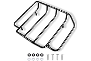 Black Motorcycle Trunk Tour Pack Luggage Rack for Harley Touring 1984-2024 Road Glide Street Glide Electra Glide Road King CV