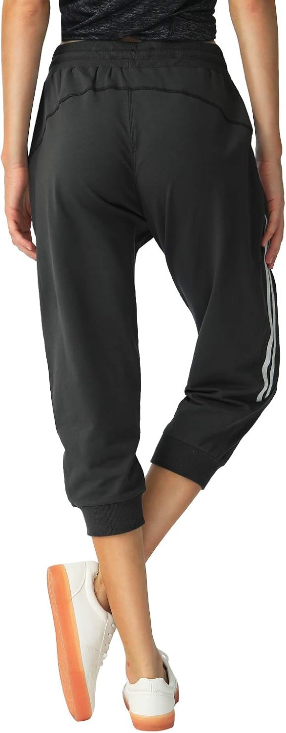 SPECIALMAGIC Sports Capri for Women Sweatpants Cropped Yoga Pants Running Joggers for Gym Daily: Clothing