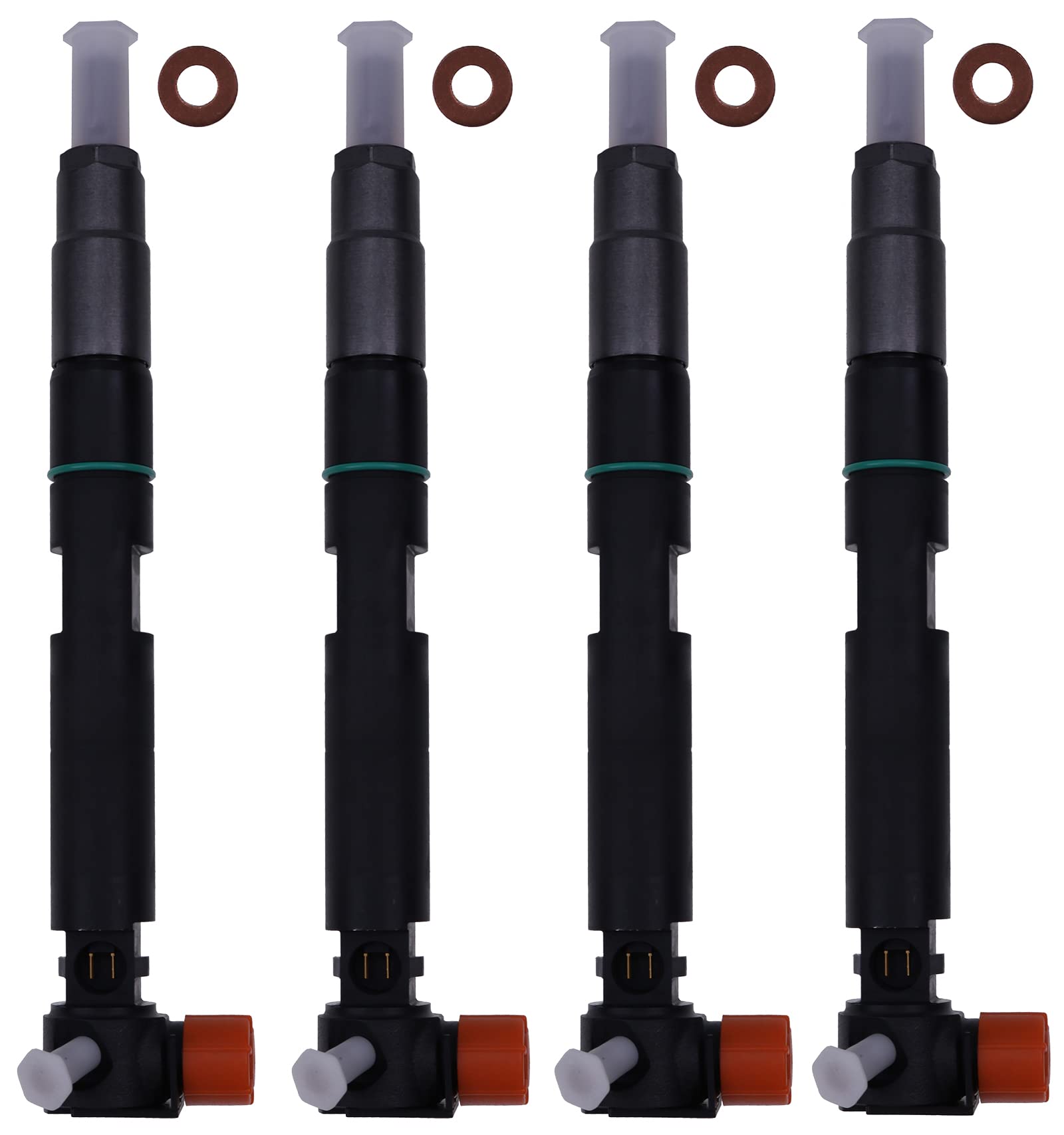 Photo 1 of Solarhome 4PCS Fuel Injectors with Seal 400903-00074D 7275454 28337917 for Bobcat E32 E35 E42 E45 E50 E55 E85 S450 S510 S550 S570 S590