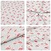 Hanjunzhao Cute Animal Flamingo Fat Quarters Fabric Bundles 18 x 22 inch for Quilting Sewing Crafting