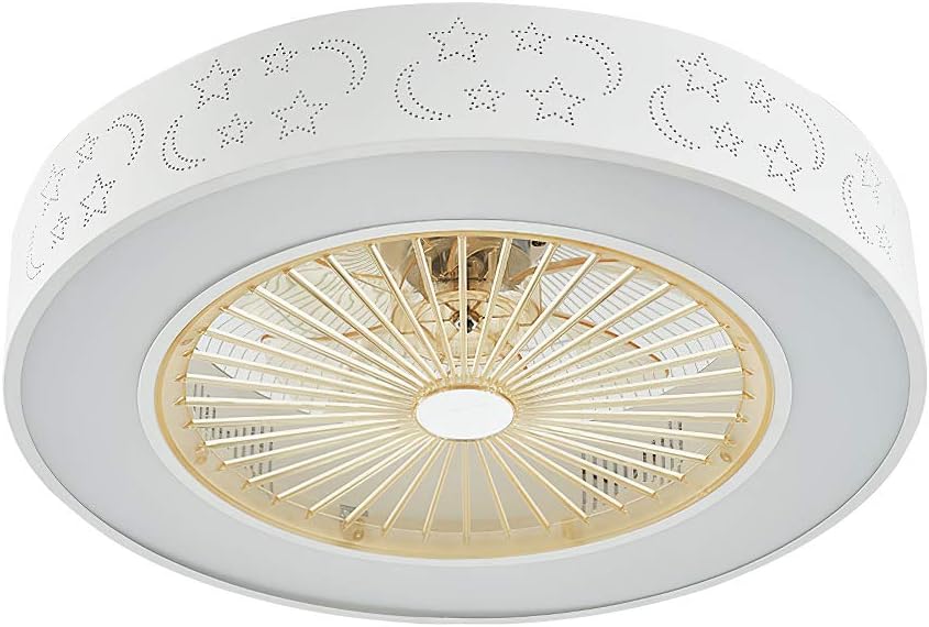 Fan mit Beleuchtung Deckenventilatoren mit Licht LED, für Wohnzimmer