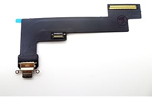 LeHang USB Charging Port Dock Connector Flex Cable Replacement Compatible with iPad Air 4 / air 5 10.9 inch WIFI (not fit Cellular 4G Version) (Black)