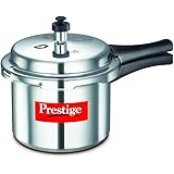Prestige Popular Aluminium Pressure Cooker, 3 Liters