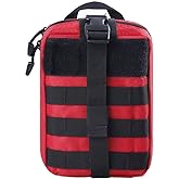 PAXLAMB Tactical Molle Pouch Rip-Away First Aid Bag EMT 1000D Nylon Military Medical Emergency Bag Only