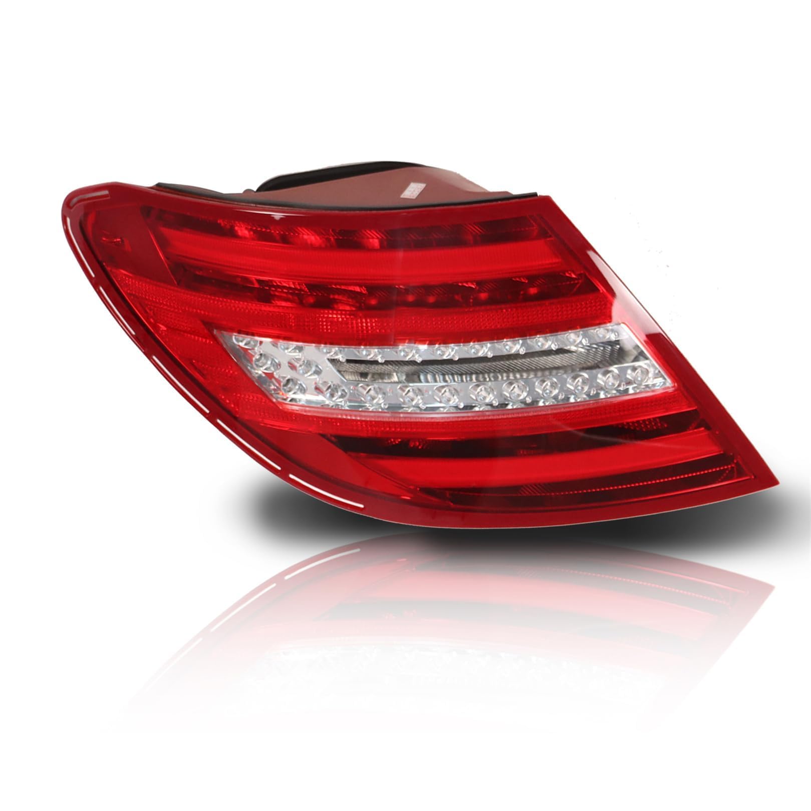 Photo 1 of Jecoupoon Left Side Tail Light Assembly Compatible with 2011-2014 W204 C250 C300 C350 Driver Rear Brake Lamp Taillight 2049060603 MB2800135