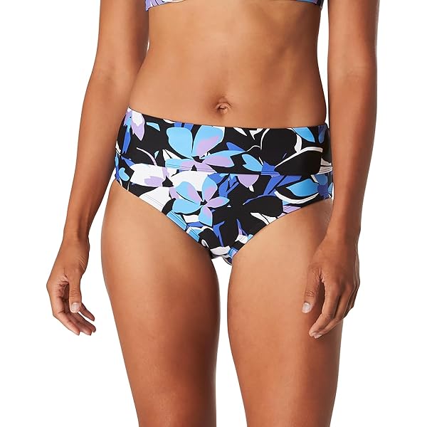 Amazon.com: Speedo Women's High Waist Bikini Bottom Speedo Black
