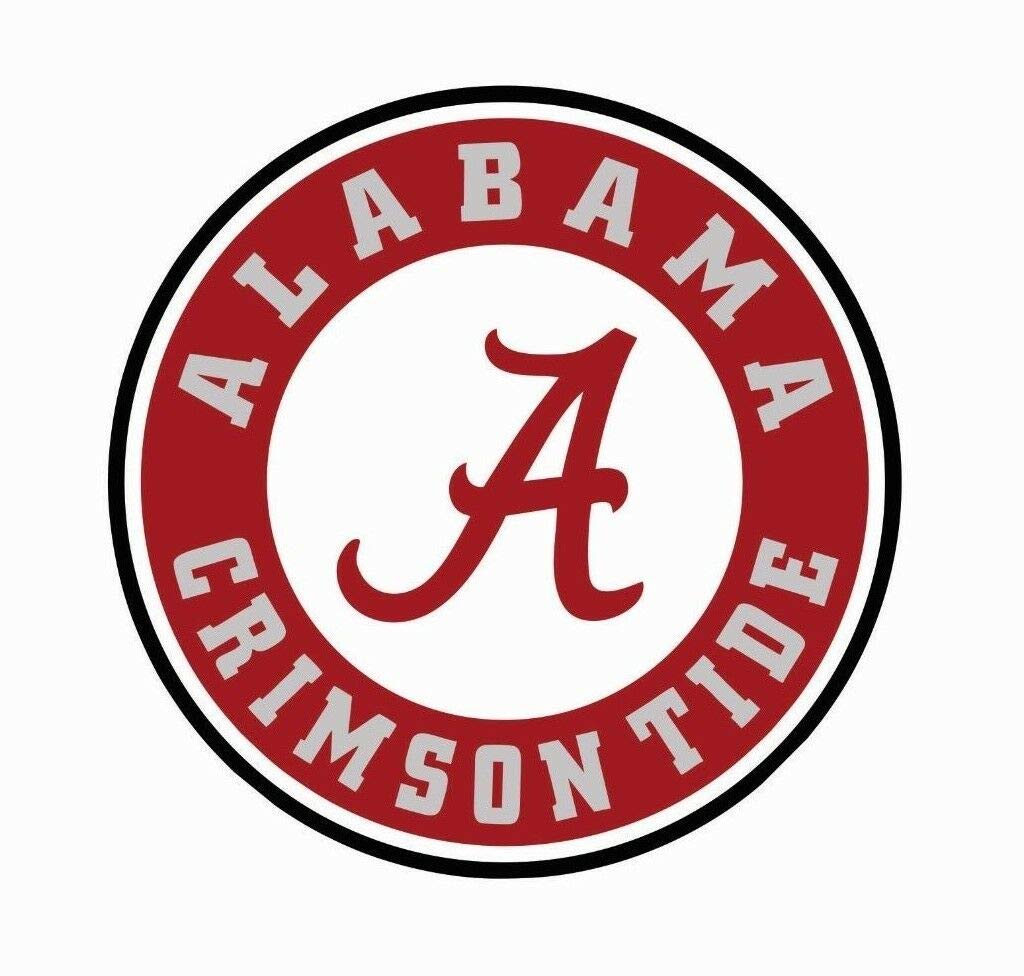 Amazoncom Alabama Crimson Tide Football Full Color Logo