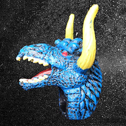 Dinosaur Dino Fossil Rings Party Favors Decoration Supplies Finger Toys for Kids Boys Girls Christmas Birthday Gifts 12Pcs - Thumbnail 3