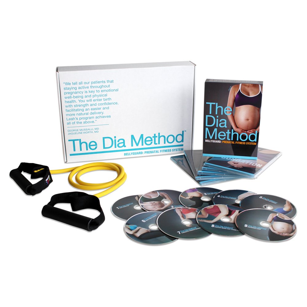 Amazon Com The Dia Method Bellyguard 9 Dvd Prenatal Fitness System By Leah Keller Movies Tv