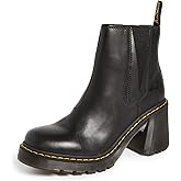 Dr. Martens Women's Spence Chelsea Boot, Black Sendal Nappa, 8