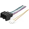 RED WOLF Radio Wire Harness Compatible with Chevrolet GMC Buick Cadillac 1973-1989 Aftermarket Stereo Connector Plug