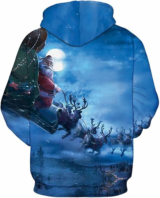 True Meaning Fashion wear Unisex Realistic 3d Digital Print Pullover