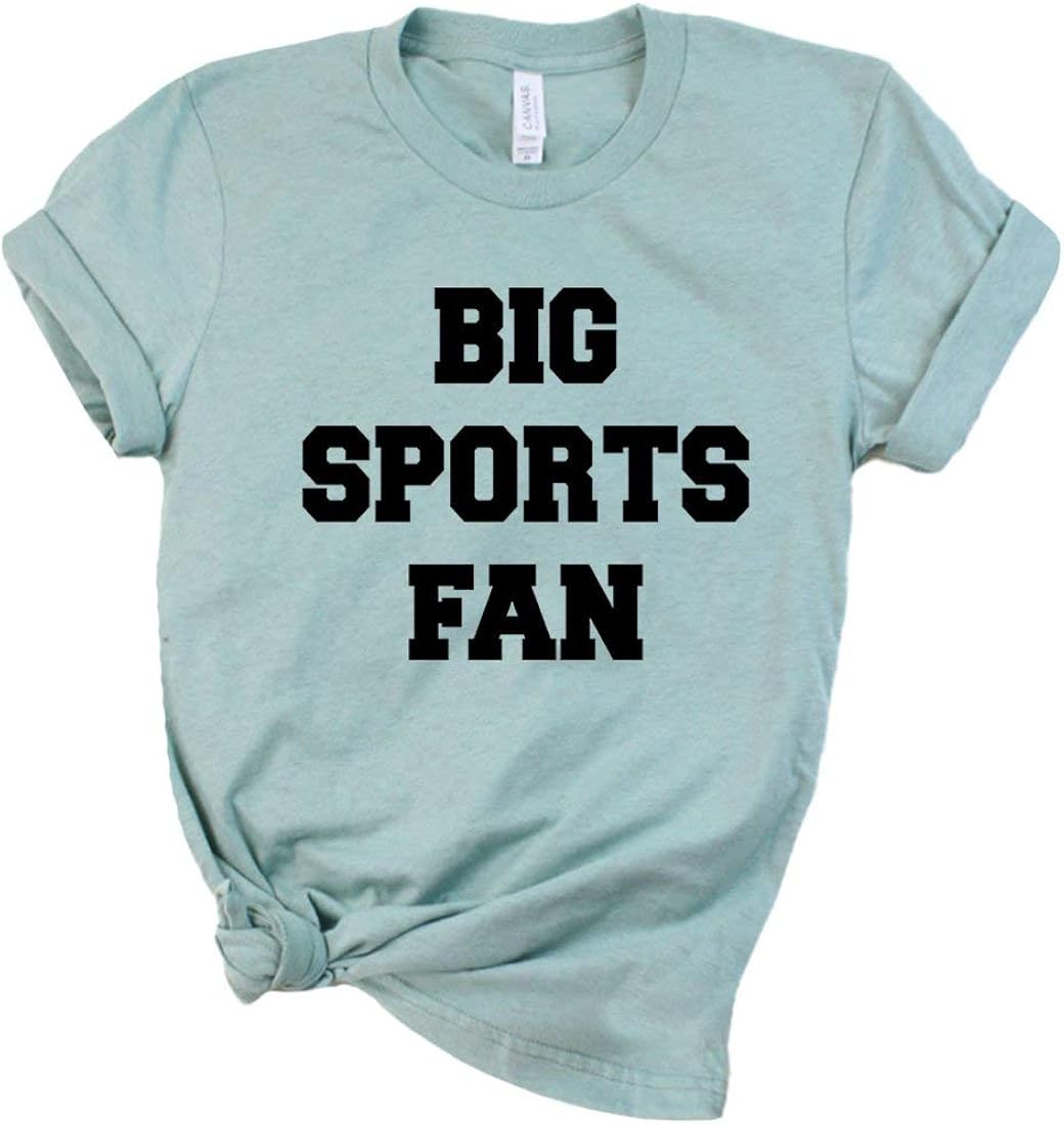 JaneseApparel Big Sports Fan Shirt Women's Baseball TShirt Player