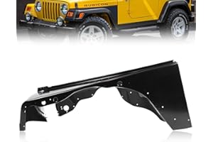 CarPartsDepot Fender for 1997-2006 Jeep Wrangler Front Left Driver Side 5003951AD CH1240225