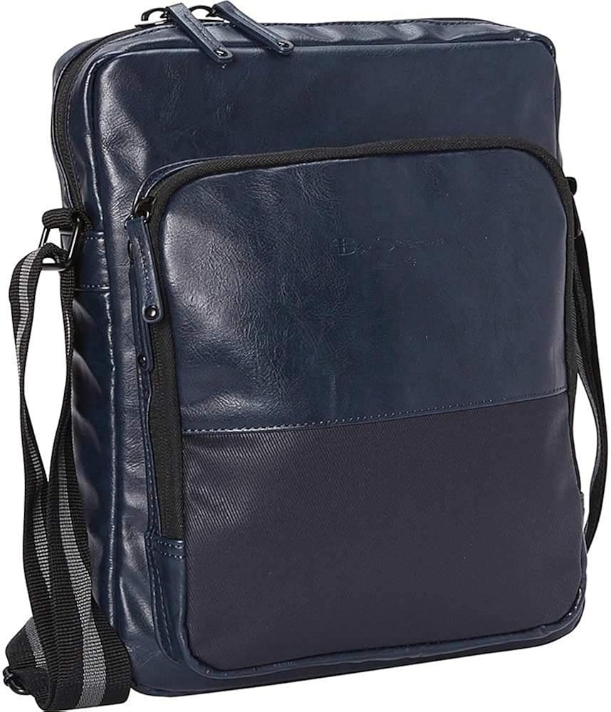 Ben Sherman Keats Grove Leather Single Compartment Top Zip Crossbody